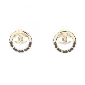 Chanel Cc Logo Clip-On Earrings Metal #247106C11B